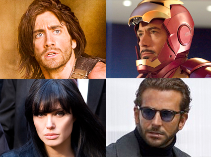 Jake Gyllenhaal, Prince of Persia, Robert Downey Jr, Iron Man 2, Angelina Jolie, Salt, Bradley Cooper, The A-Team Jake Gyllenhaal, Prince of Persia, Robert Downey Jr, Iron Man 2, Angelina Jolie, Salt, Bradley Cooper, The A-Team